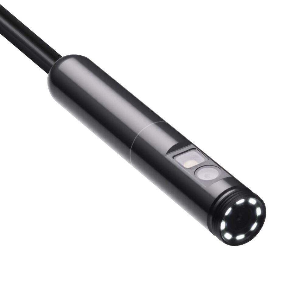 KMT-3K Android/iOS Uyumlu 720P Yılan 3 Kameralı Endoskop Kamera – Araç Motor ve Boru Kontrol Kamerası Telefon Bağlantılı