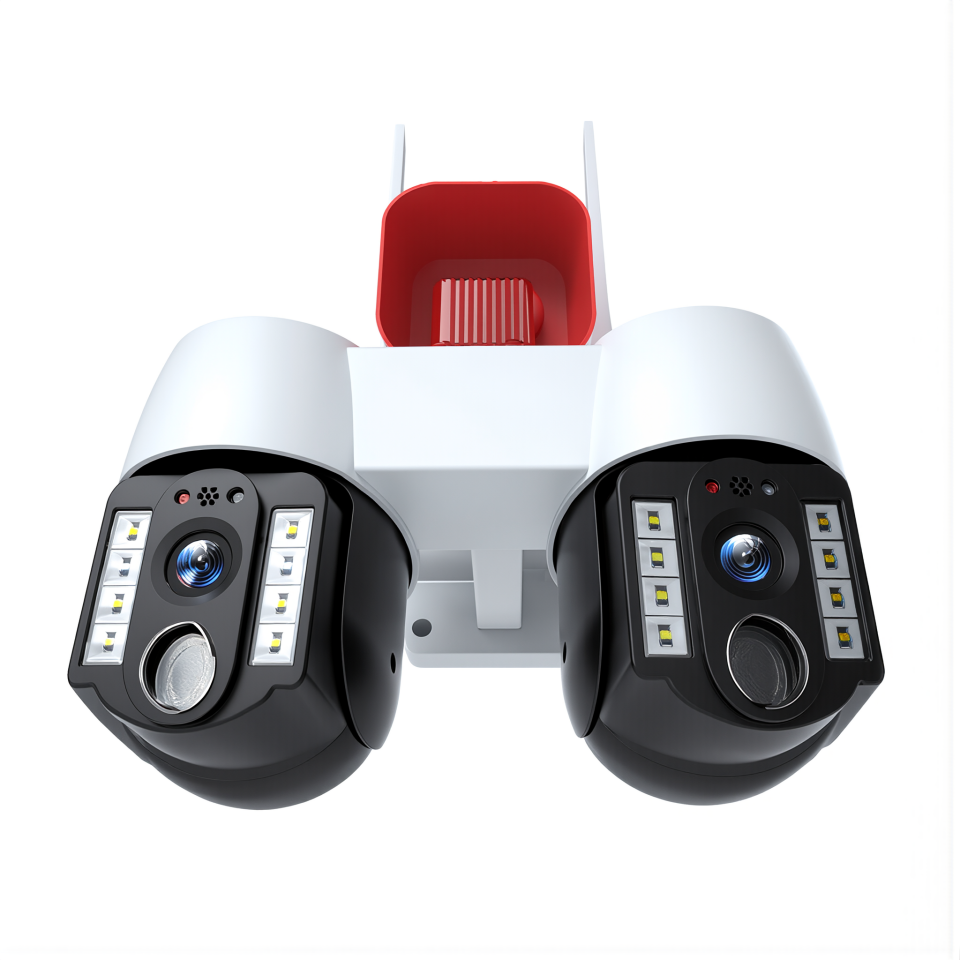 KMT-2LENS 4MP Dual Lens WiFi PTZ Kamera 10X Zoom Gece Görüşlü